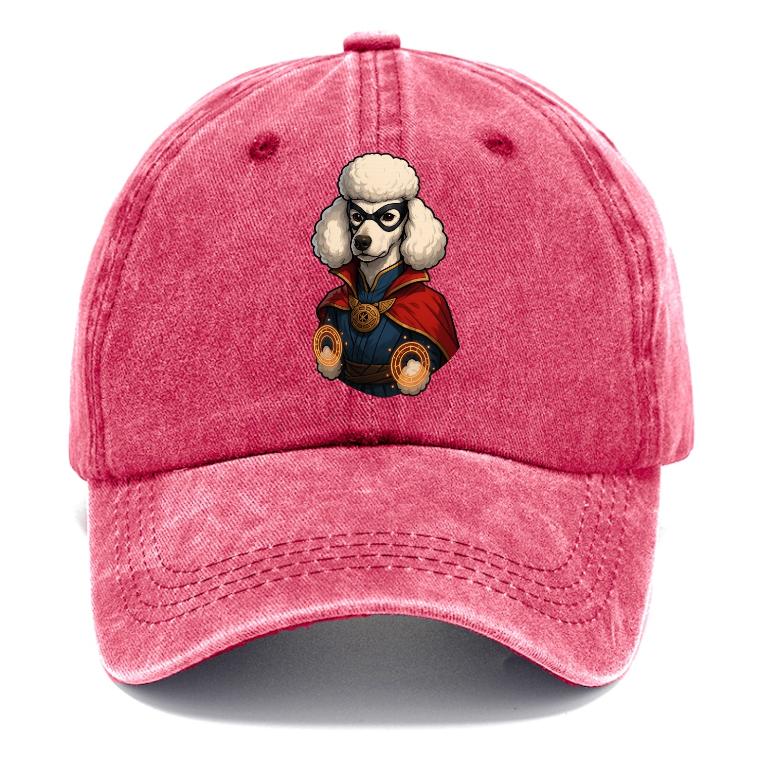 Poodle Doctor Strange  - Classic Cap - Pomegranate Blush(Pink)