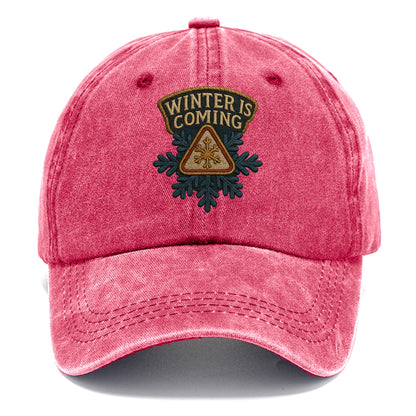 Winter Is Coming  - Classic Cap - Pomegranate Blush(Pink)