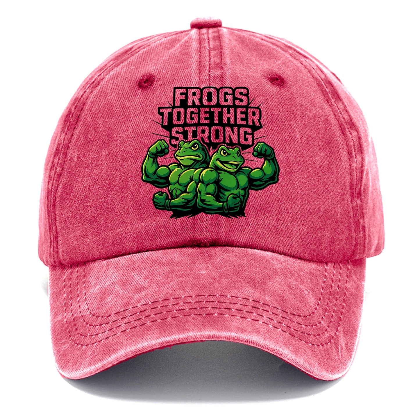 Frogs Together Strong - Classic Cap - Pomegranate Blush(Pink)