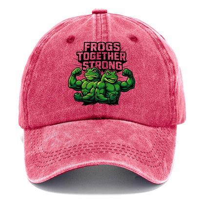 Frogs Together Strong - Classic Cap - Pomegranate Blush(Pink)