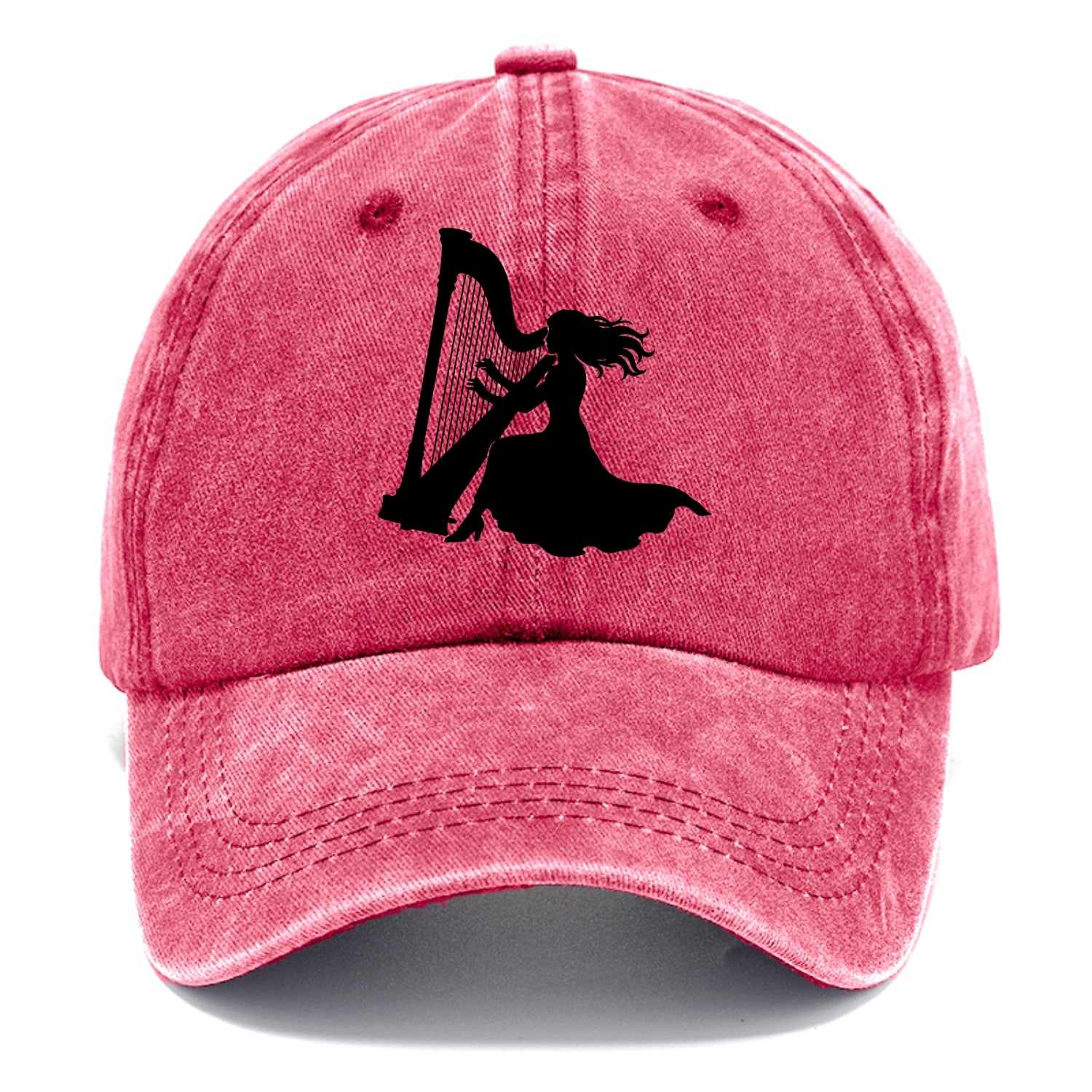 Harpist playing ethereal melody - Classic Cap - Pomegranate Blush(Pink)