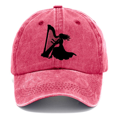 Harpist playing ethereal melody - Classic Cap - Pomegranate Blush(Pink)