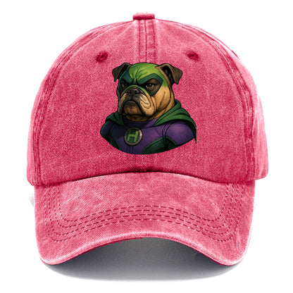 Bulldog Strong Hero  - Classic Cap - Pomegranate Blush(Pink)