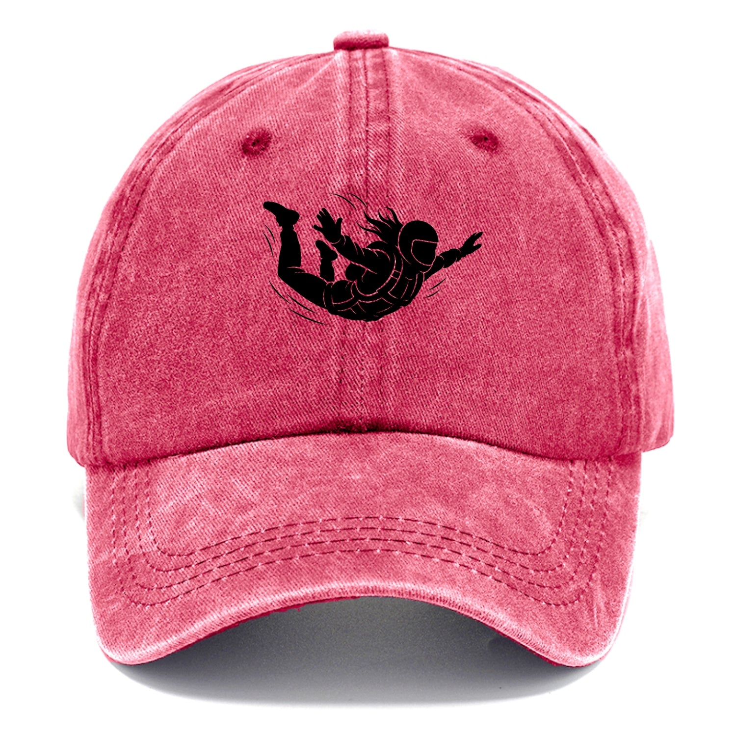 Skydiver free-fall position - Classic Cap - Pomegranate Blush(Pink)