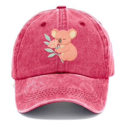 Coral Koala - Classic Cap - Pomegranate Blush(Pink)