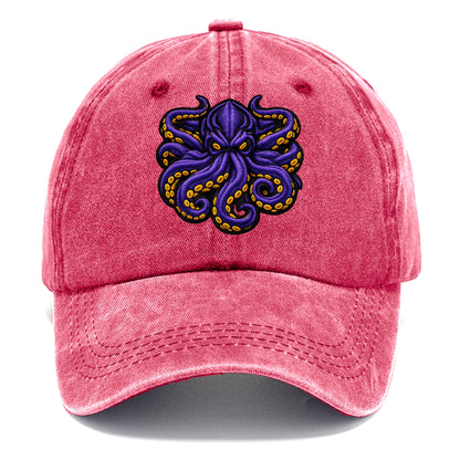 KRAKEN TENTACLES - sea monster in purple and black , deep sea - Classic Cap - Pomegranate Blush(Pink)