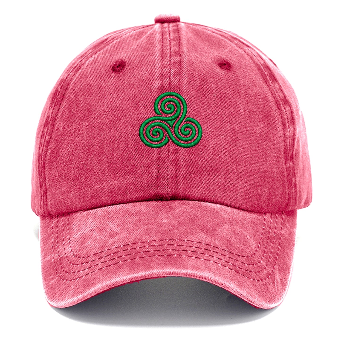 Triple Spiral - Classic Cap - Pomegranate Blush(Pink)
