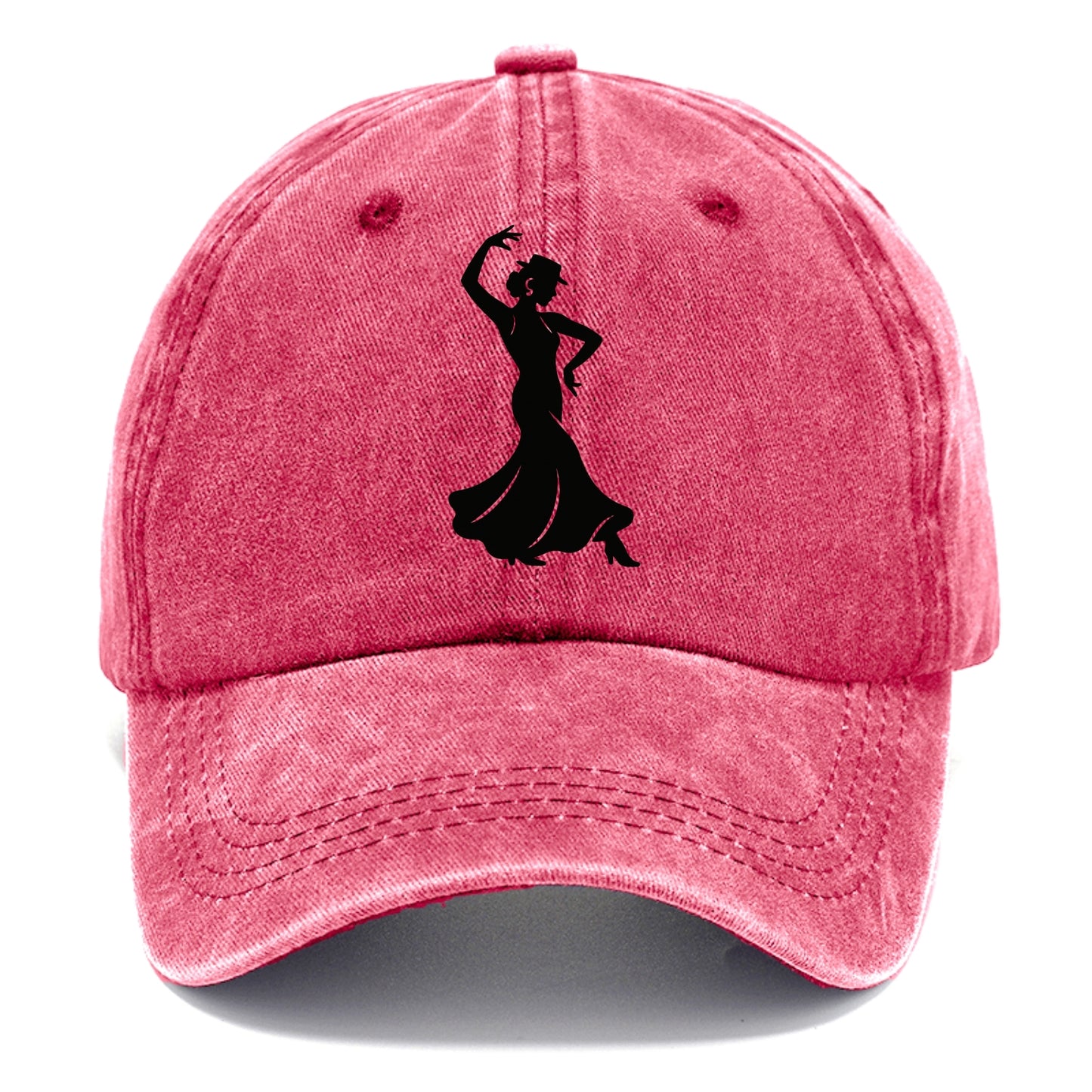 Flamenco dancer passionate stance - Classic Cap - Pomegranate Blush(Pink)