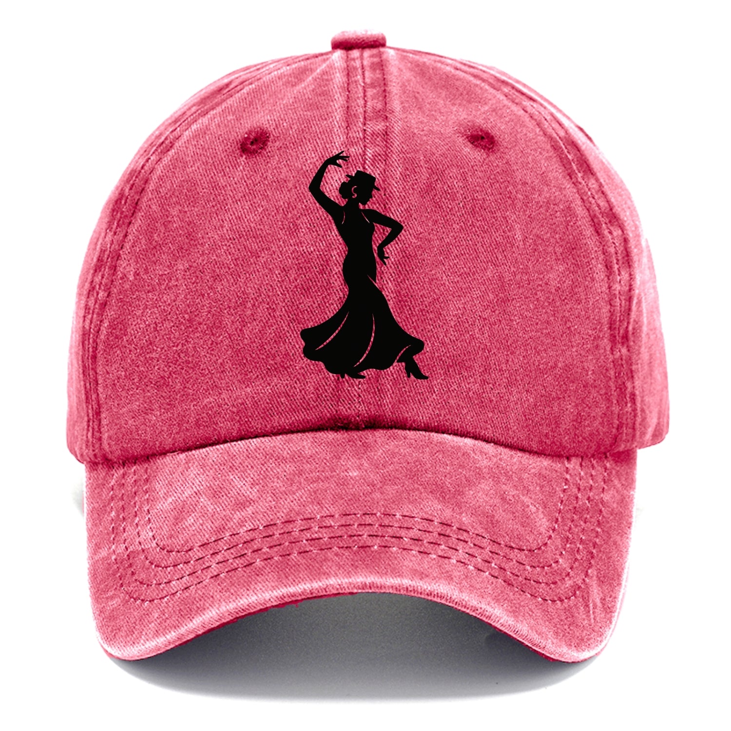 Flamenco dancer passionate stance - Classic Cap - Pomegranate Blush(Pink)