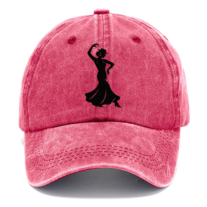 Flamenco dancer passionate stance - Classic Cap - Pomegranate Blush(Pink)