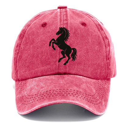 Stallion rearing on hind legs - Classic Cap - Pomegranate Blush(Pink)