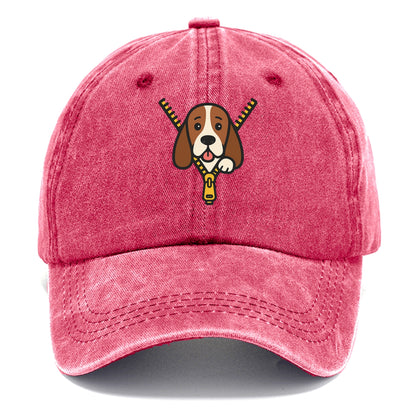 Basset Hound - Classic Cap - Pomegranate Blush(Pink)
