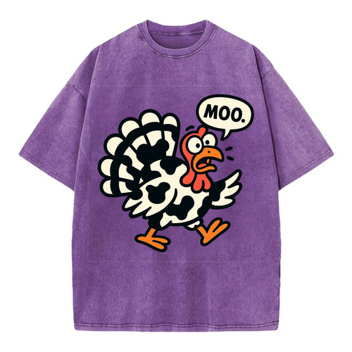 Mooing Turkey - Vintage T-shirt