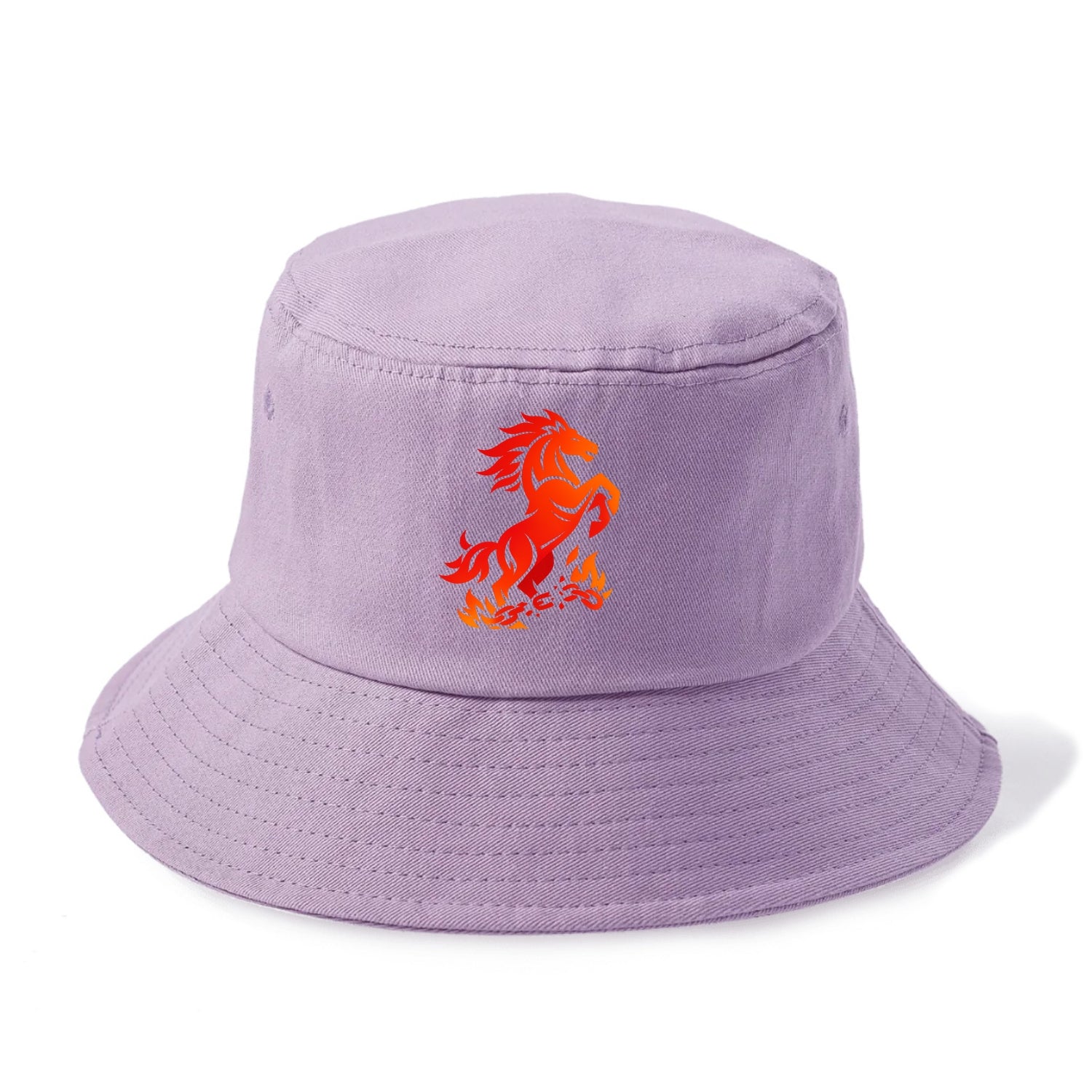 FREEDOM FLAMES | Wild horse breaking fire chains | Liberation | Barriers burned | - Bucket Hat - Purple