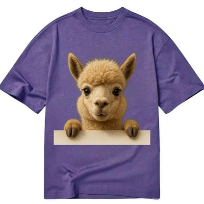 Alpaca  - Classic T-shirt - Purple