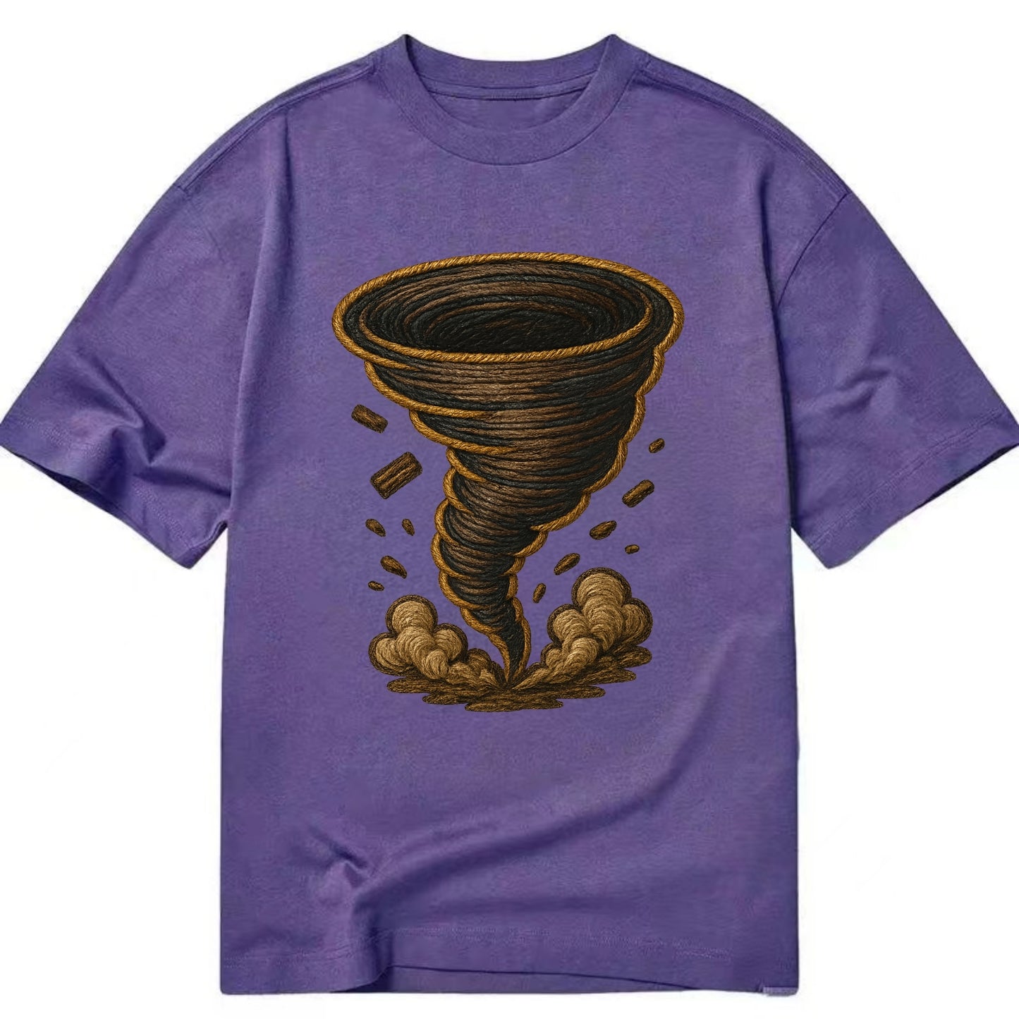 Tornado  - Classic T-shirt - Purple