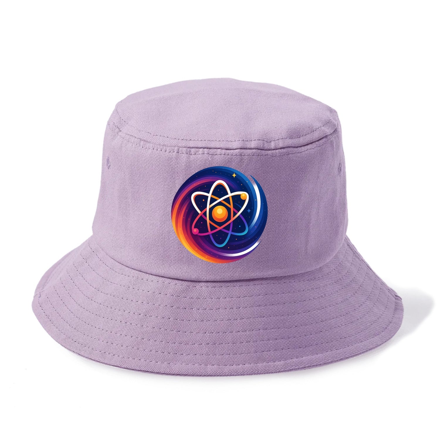 Micro Macro - Atom structure expanding i - Bucket Hat - Purple