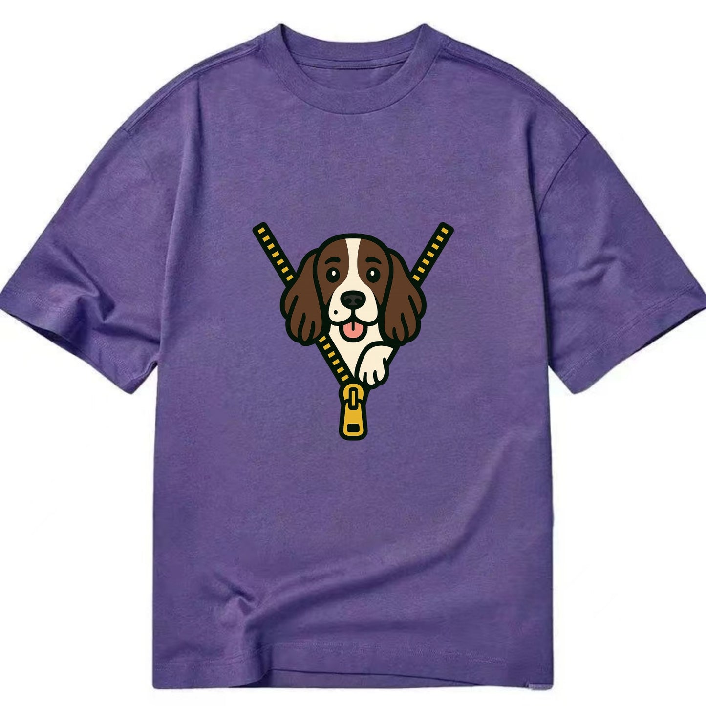 English Springer Spaniel - Classic T-shirt - Purple