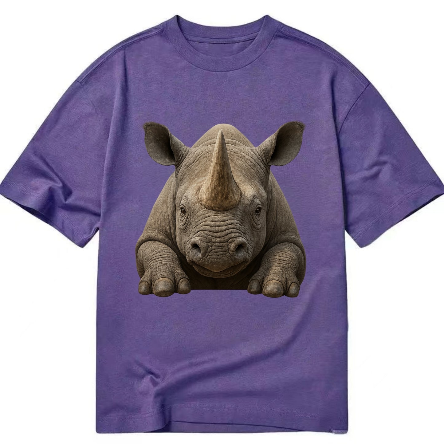Rhinoceros  - Classic T-shirt - Purple