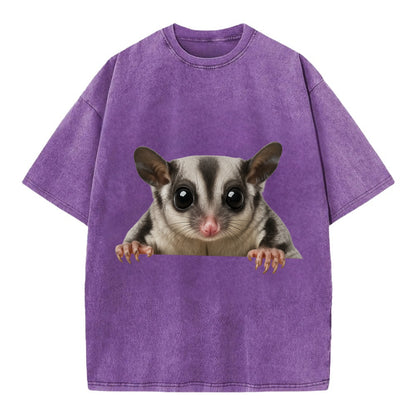 Sugar Glider  - Vintage T-shirt - Purple