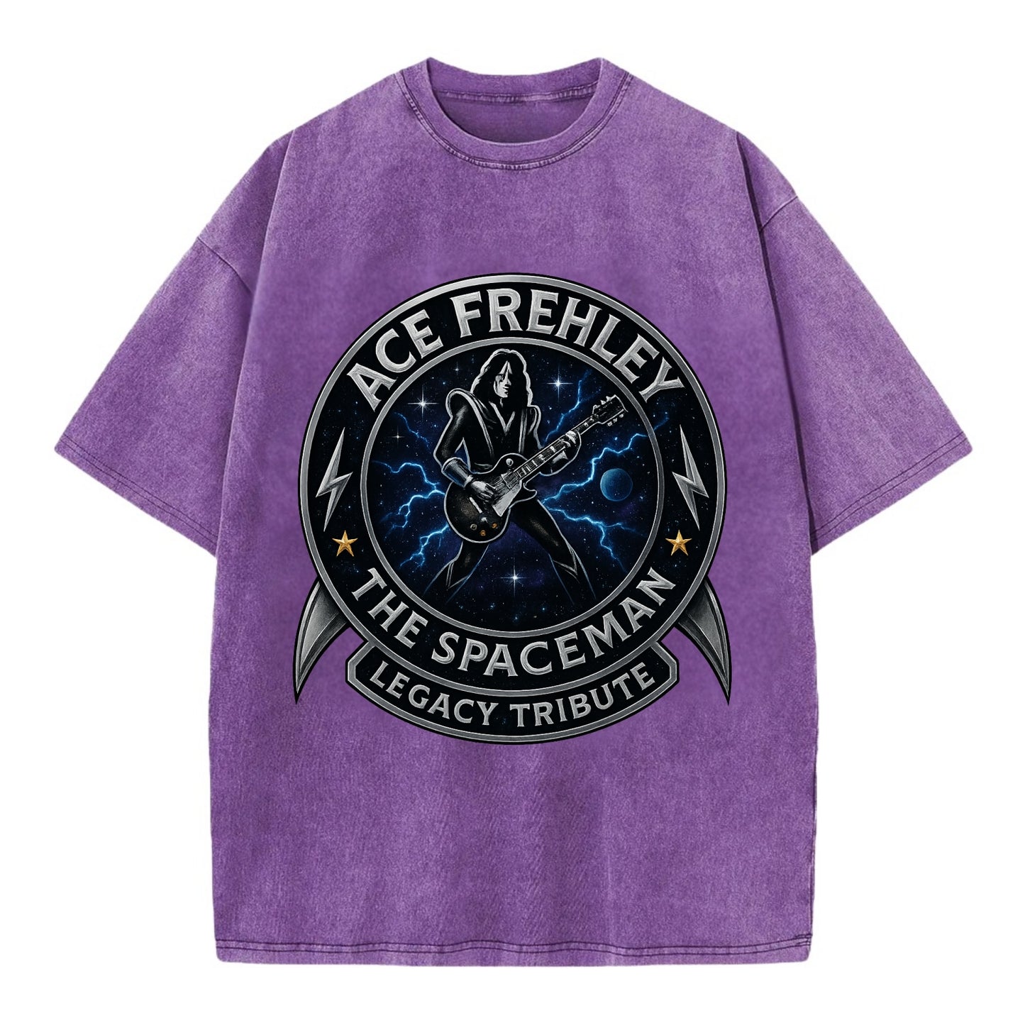 Ace Legacy Seal - Vintage T-shirt - Purple