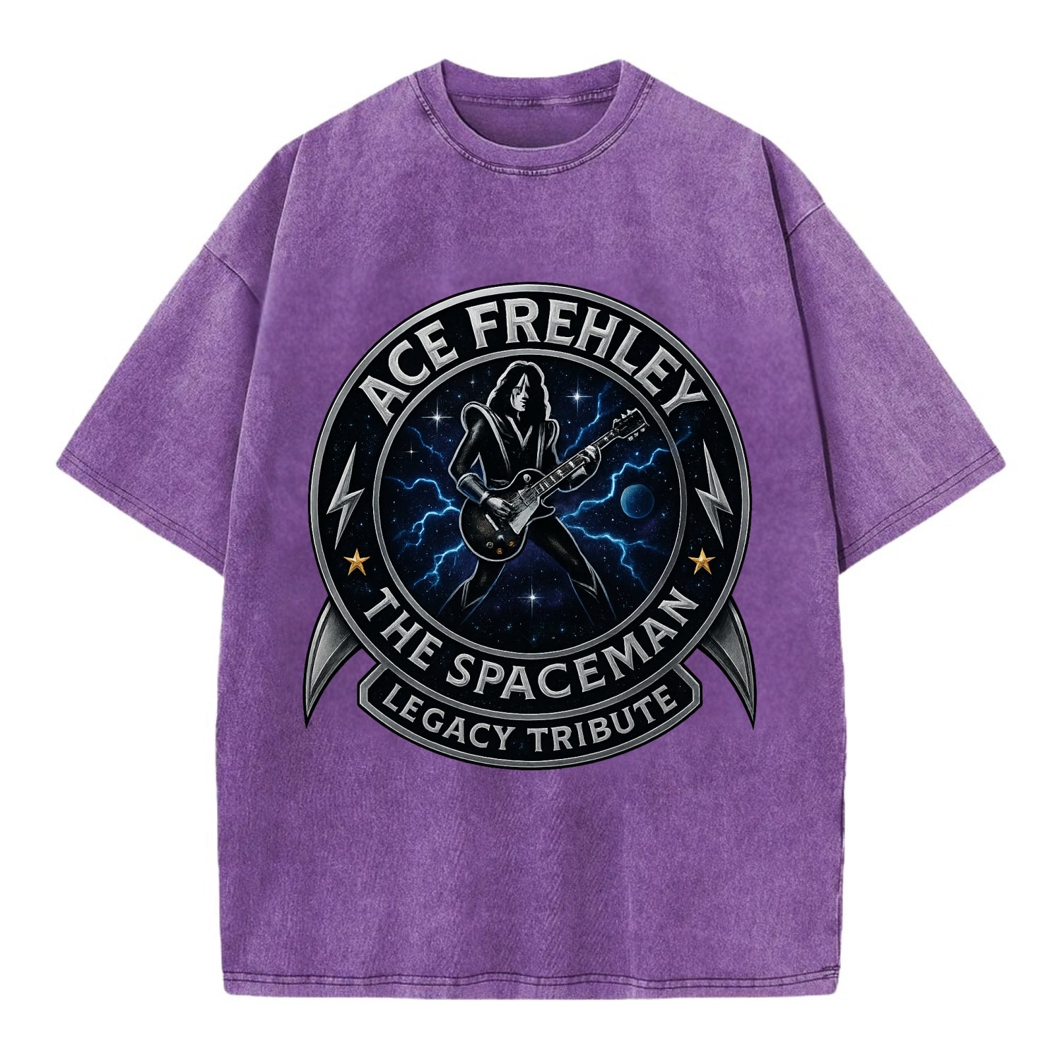 Ace Legacy Seal - Vintage T-shirt - Purple