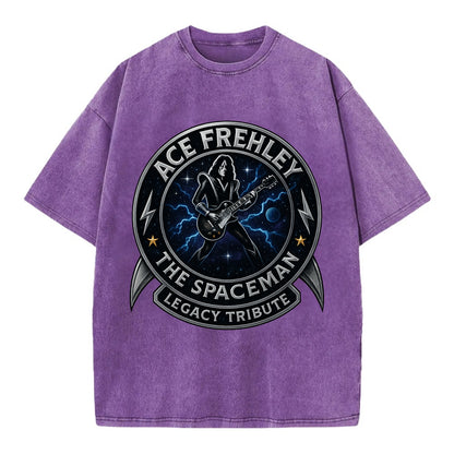 Ace Legacy Seal - Vintage T-shirt - Purple