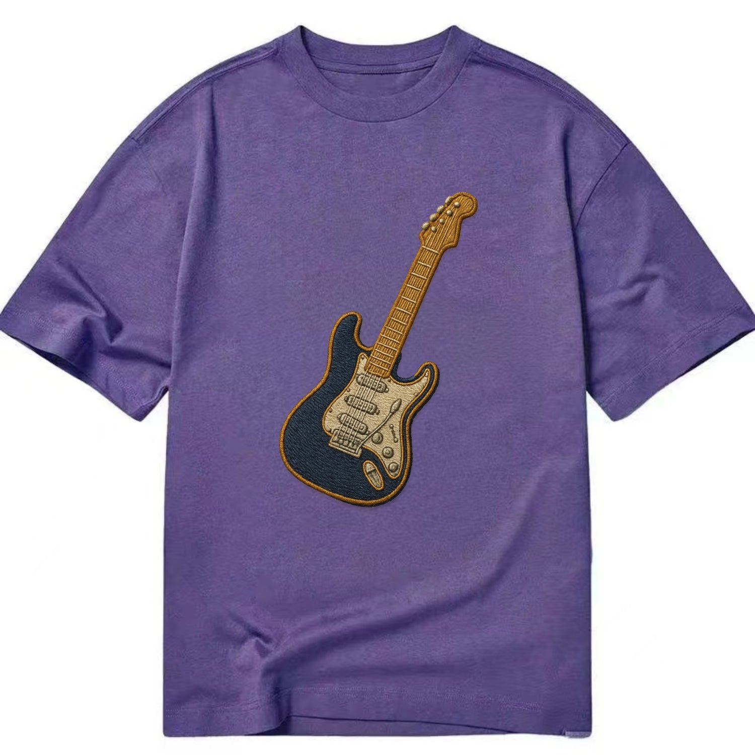 Electric Guitar  - Classic T-shirt - Purple
