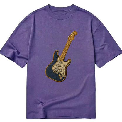 Electric Guitar  - Classic T-shirt - Purple