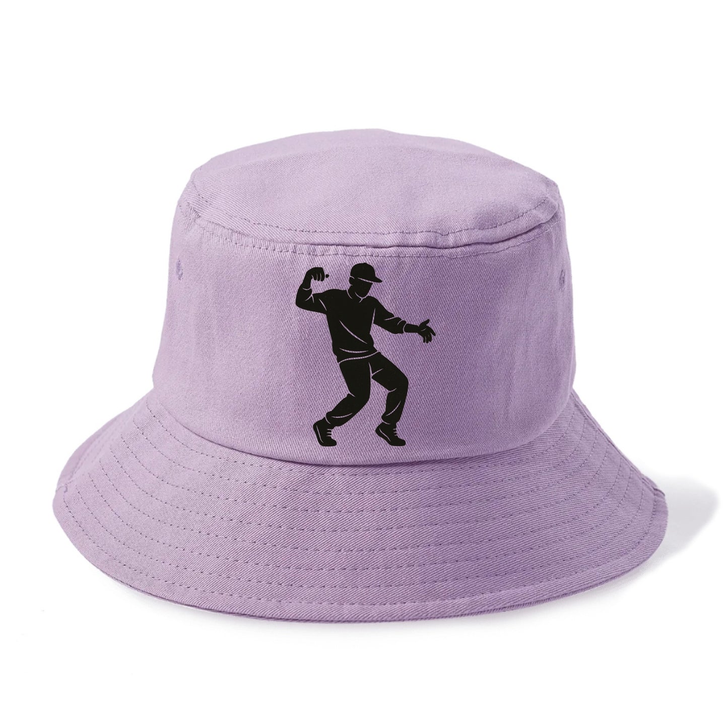 Hip-hop dancer popping and locking - Bucket Hat - Purple