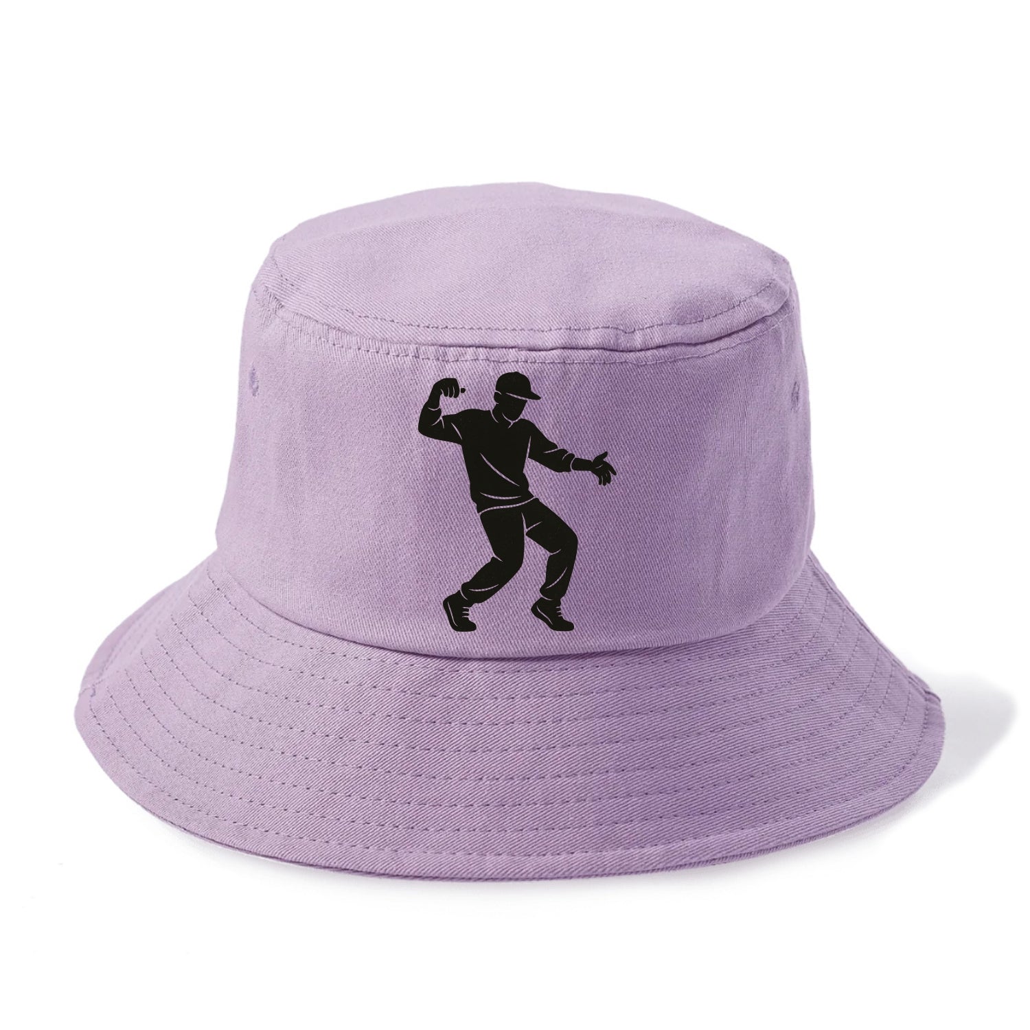 Hip-hop dancer popping and locking - Bucket Hat - Purple