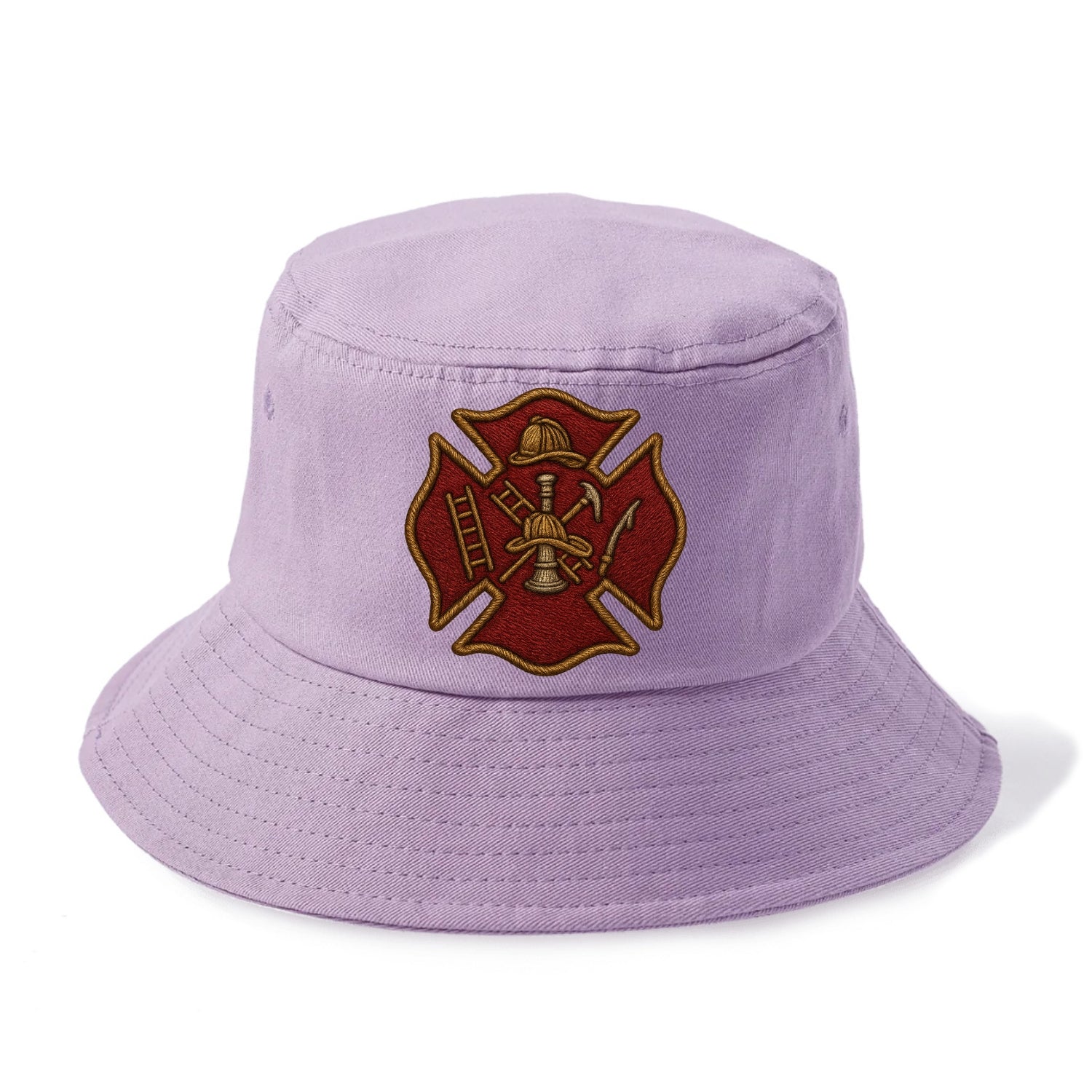 Maltese Cross  - Bucket Hat - Purple