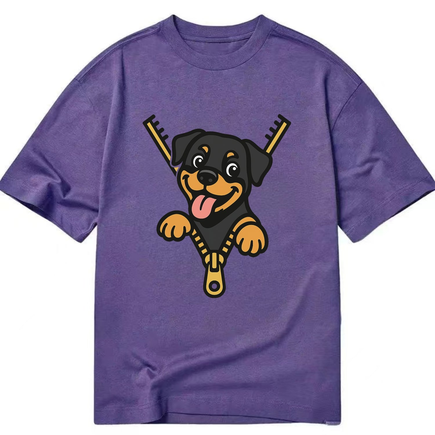Rottweiler - Classic T-shirt - Purple