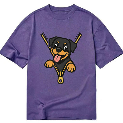 Rottweiler - Classic T-shirt - Purple