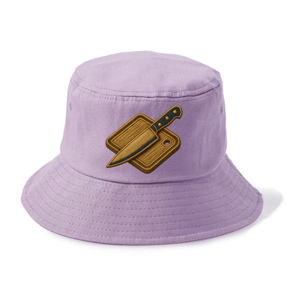 Chef knife with cutting board - culinary enthusiast - Bucket Hat - Purple