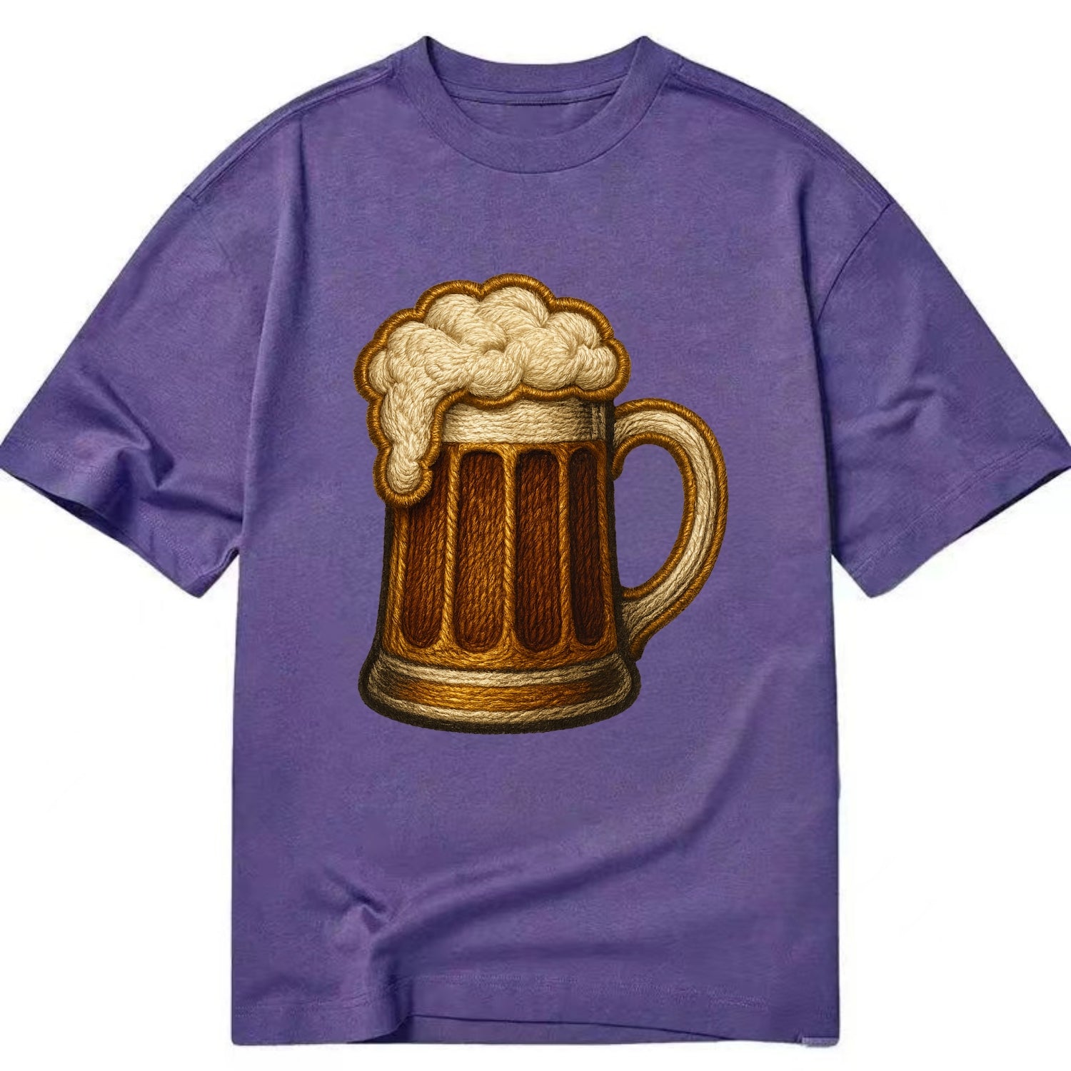 Beer Mug  - Classic T-shirt - Purple