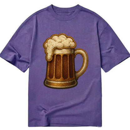 Beer Mug  - Classic T-shirt - Purple