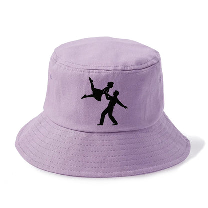 Swing dancers aerial lift - Bucket Hat - Purple