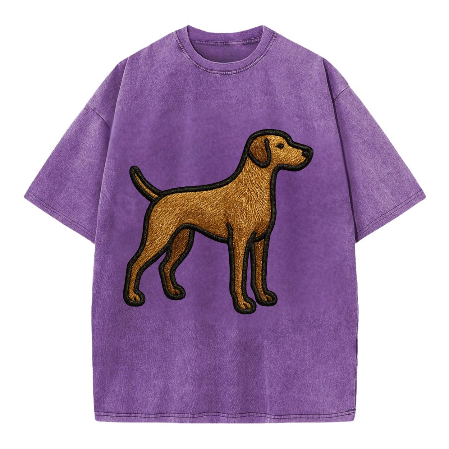 Pointer - Contemporary athletic design w - Vintage T-shirt - Purple