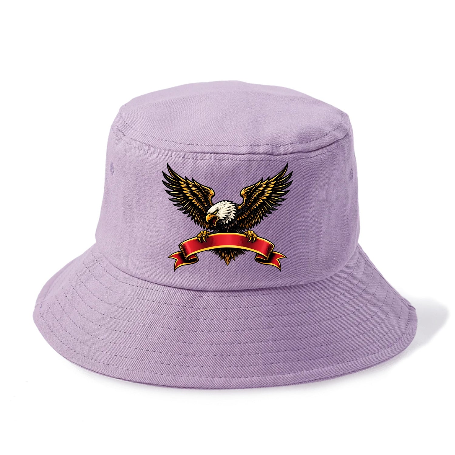 Eagle Banner - Bucket Hat - Purple