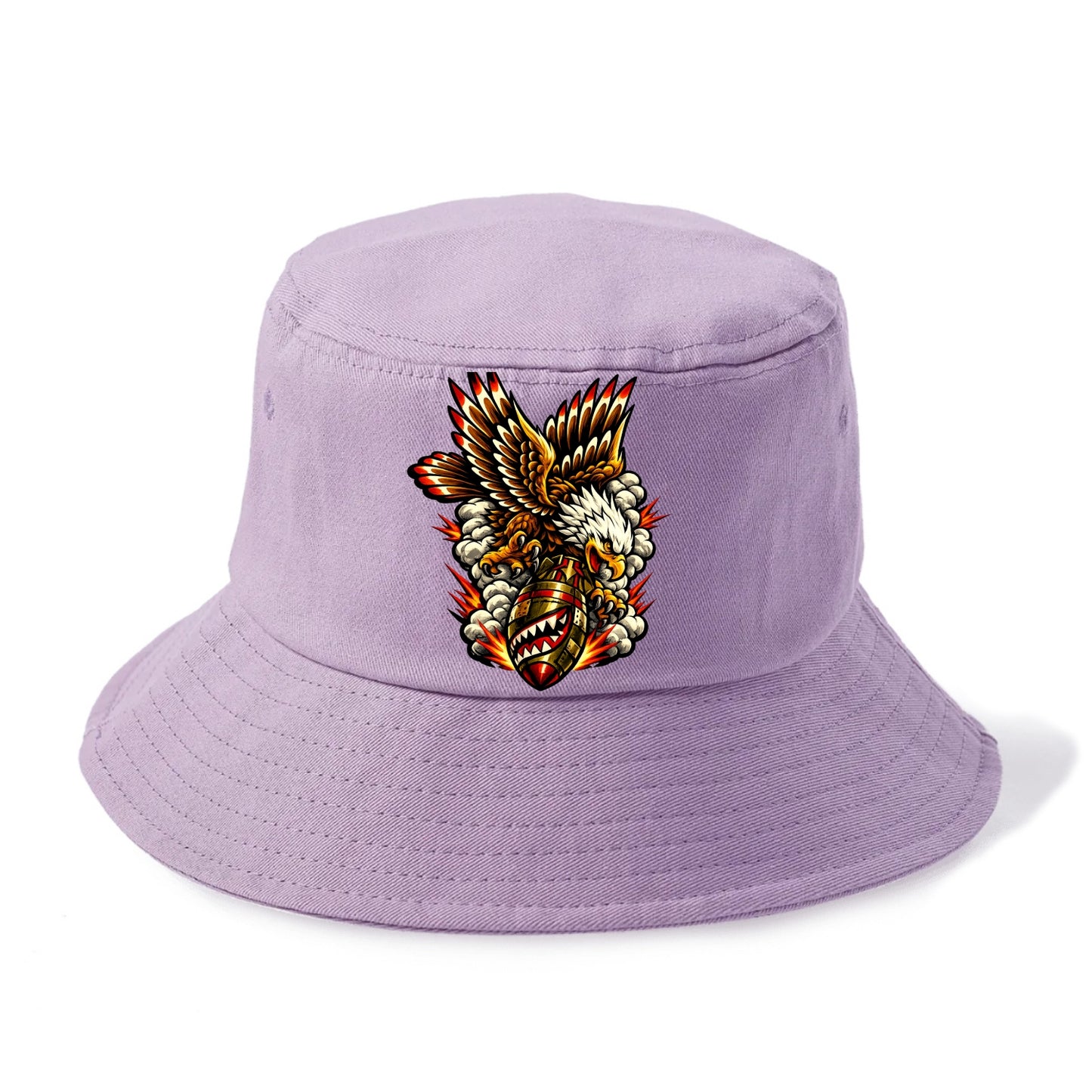 War Eagle Dive - Bucket Hat - Purple