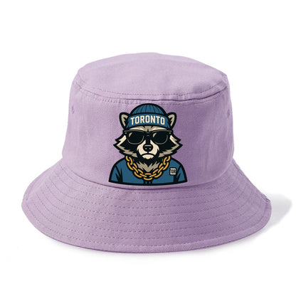 Toronto Raccoon - Bucket Hat - Purple