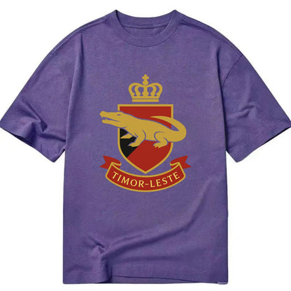 Timor-Leste Royal Logo  - Classic T-shirt - Purple