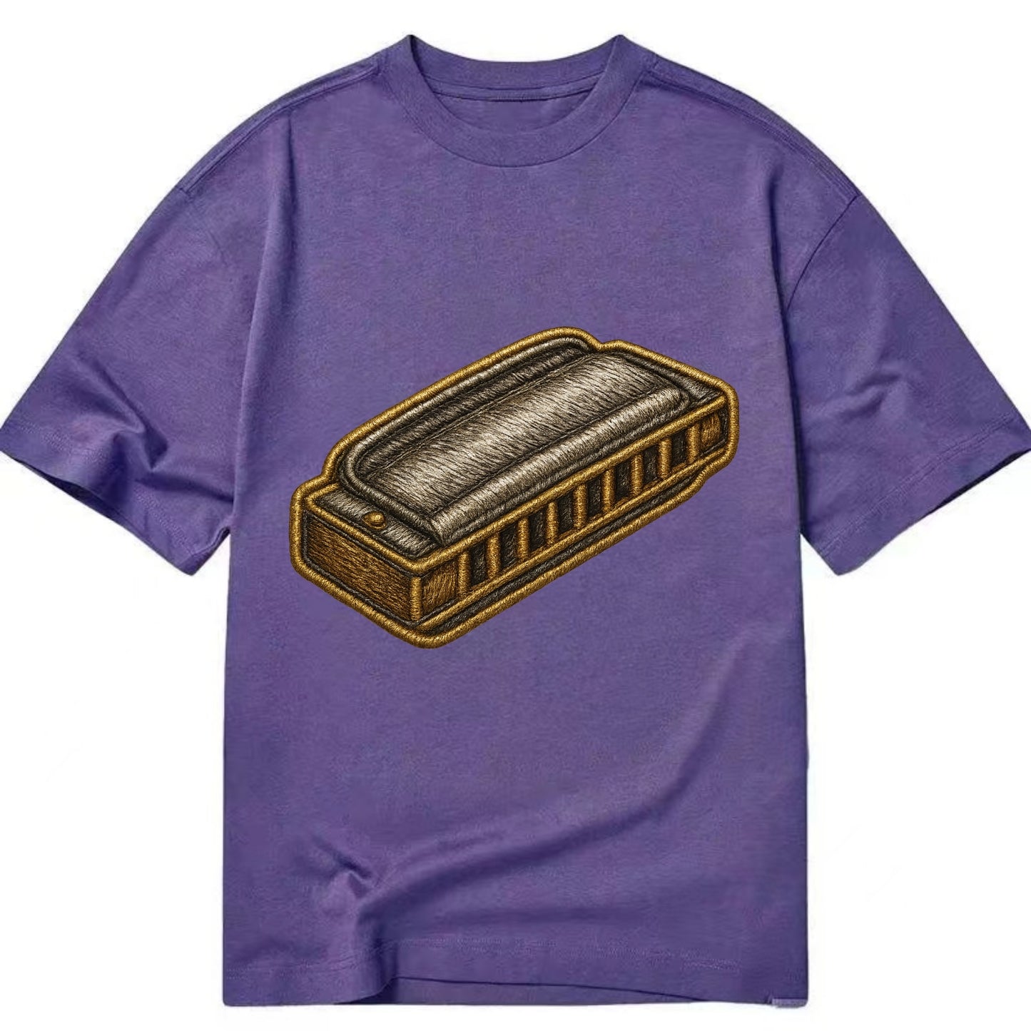 Harmonica  - Classic T-shirt - Purple