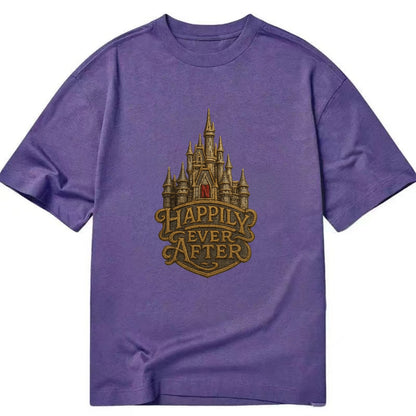 Happily Ever After  - Classic T-shirt - Purple