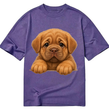 Neapolitan Mastiff  - Classic T-shirt - Purple