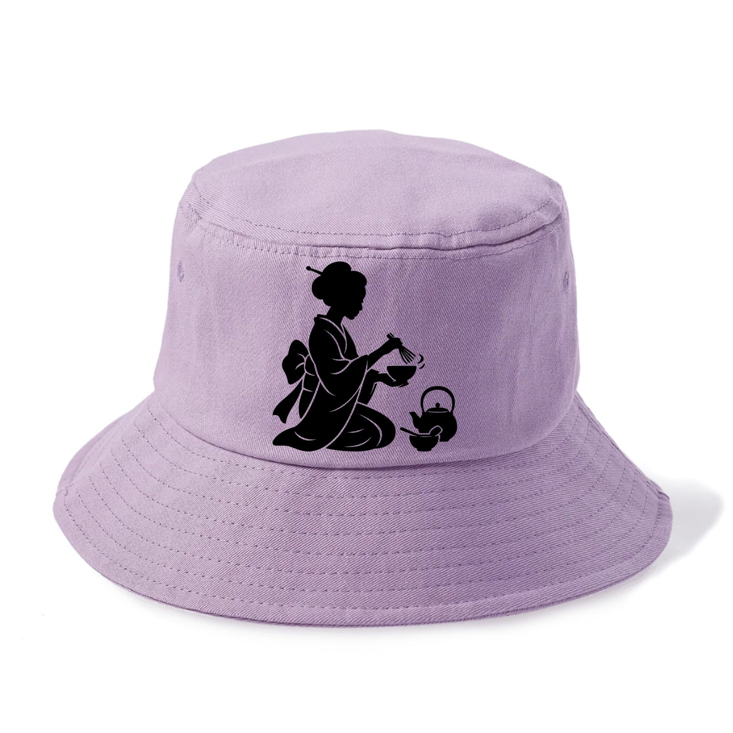 Geisha traditional tea ceremony - Bucket Hat - Purple