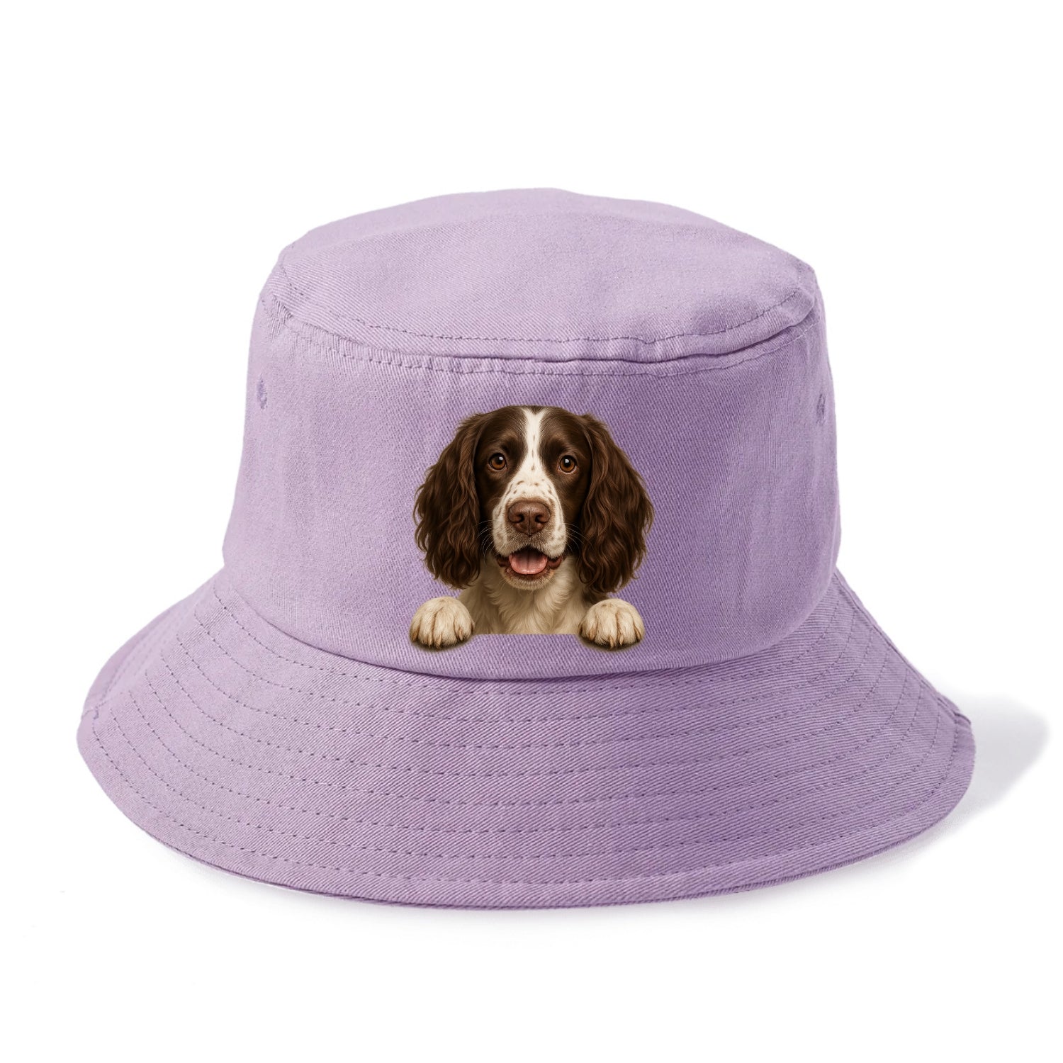 English Springer Spaniel  - Bucket Hat - Purple