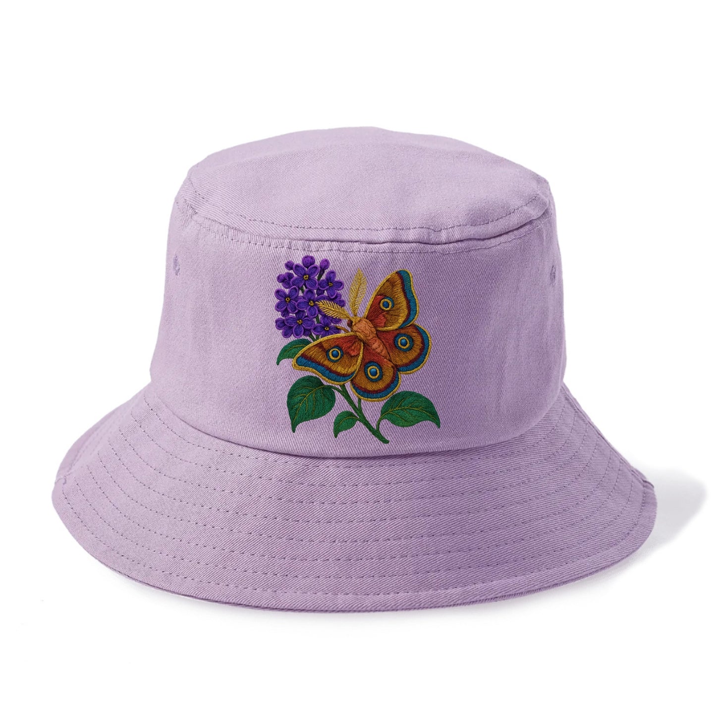 Polyphemus Moth - Bucket Hat - Purple