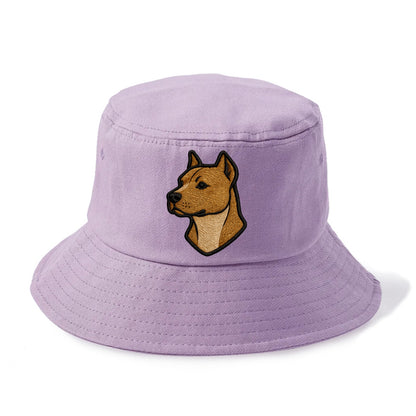 American Staffordshire Terrier - Modern - Bucket Hat - Purple